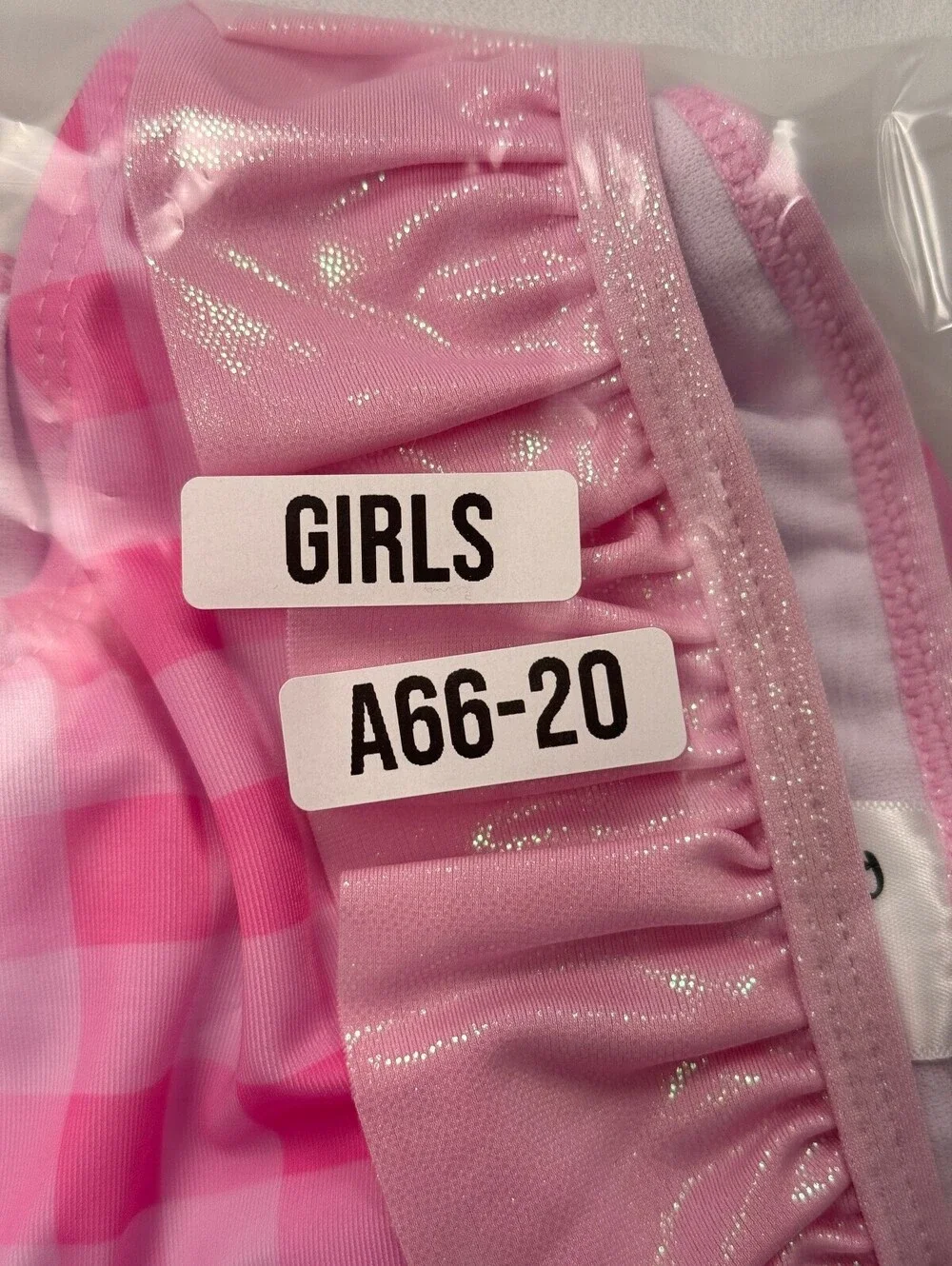 Barbie Printed Swimsuit Pink Modern Romantic - Girls 4T